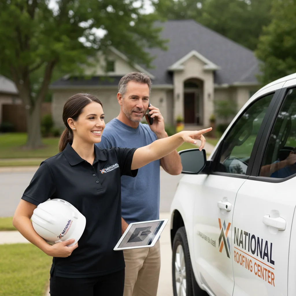National Roofing Center customer support in Horse Shoe